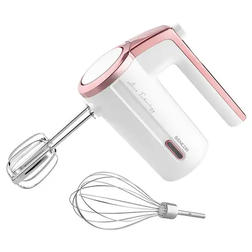 Sencor SHM 9000WH Batidora de mano 50 W Rosa, Blanco Sencor SHM 9000WH Batidora de mano 50 W Rosa, Blanco