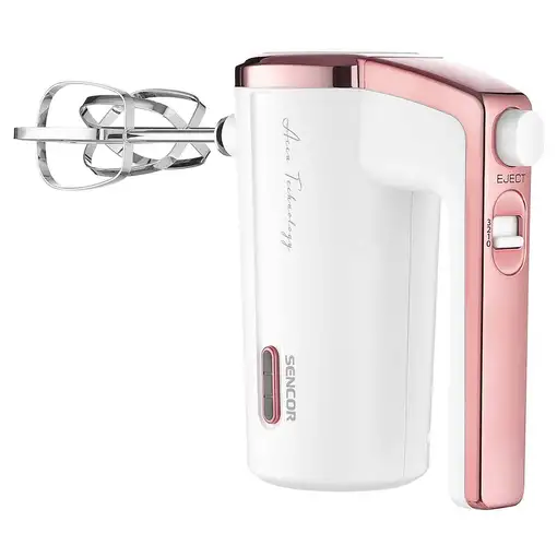 Sencor SHM 9000WH Batidora de mano 50 W Rosa, Blanco