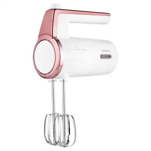 Sencor SHM 9000WH Batidora de mano 50 W Rosa, Blanco