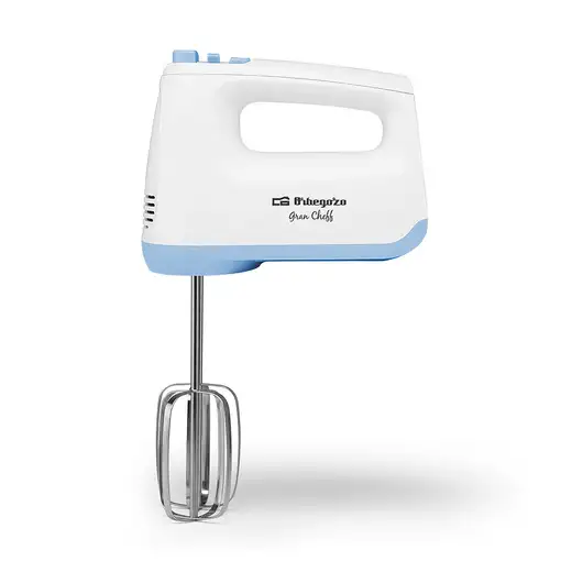 Orbegozo BA 3750 batidora Batidora de mano 400 W Azul, Blanco