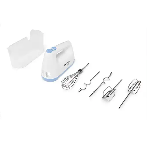 Orbegozo BA 3750 batidora Batidora de mano 400 W Azul, Blanco