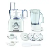 Moulinex DoubleForce Compact FP544111 robot de cocina 800 W 2,2 L Blanco
