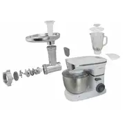 Esperanza EKM025 robot de cocina 1000 W 5 L Acero inoxidable, Blanco