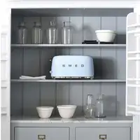 Smeg TSF02PBEU tostadora 6 4 rebanada(s) 1500 W Azul