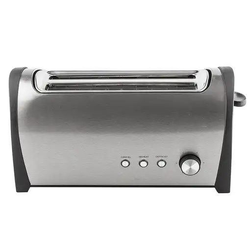 Küken 33622 tostadora 6 4 rebanada(s) 1400 W Negro, Acero inoxidable