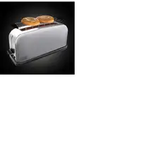 Russell Hobbs 21396-56 tostadora 4 2 rebanada(s) Negro, Acero inoxidable