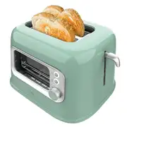 Cecotec RetroVision Green 5 2 rebanada(s) 700 W Verde claro, Acero inoxidable