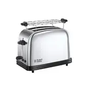 Russell Hobbs 23310-56 tostadora 6 2 rebanada(s) 1670 W Negro, Acero inoxidable