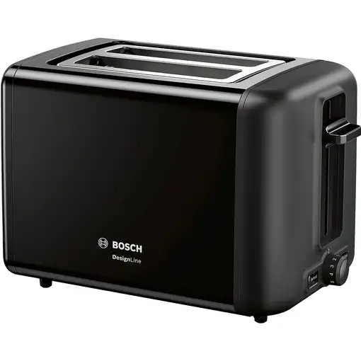 Bosch TAT3P423 tostadora 2 rebanada(s) 970 W Negro