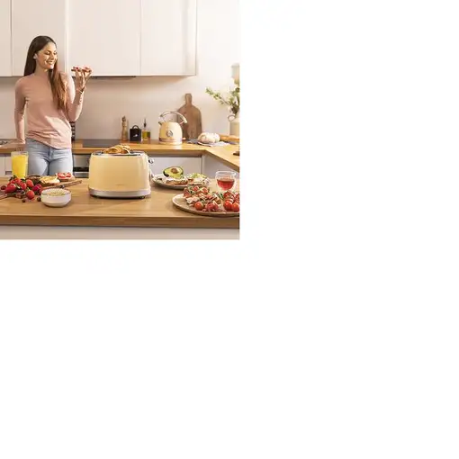 Cecotec Vintage 800 6 2 rebanada(s) 850 W Amarillo