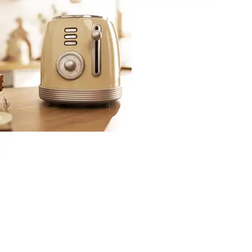 Cecotec Vintage 800 6 2 rebanada(s) 850 W Amarillo