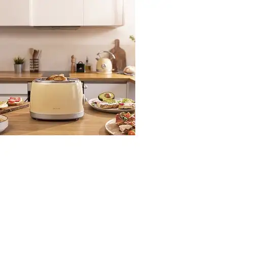 Cecotec Vintage 800 6 2 rebanada(s) 850 W Amarillo