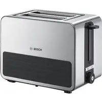 Bosch TAT7S25 tostadora 2 rebanada(s) 1050 W Negro, Gris