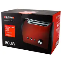 Küken 33778 tostadora 6 2 rebanada(s) 800 W Rojo