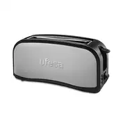 Ufesa TT7965 optima 2 rebanada(s) 1000 W Negro, Acero inoxidable
