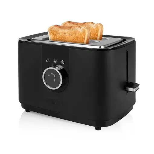 Princess 142360 7 2 rebanada(s) 920 W Negro, Plata