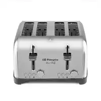 Orbegozo TO 8050 tostadora 7 4 rebanada(s) 1700 W Plata