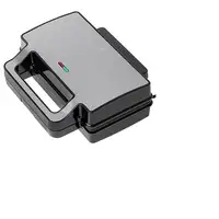 Adler AD 3073 sandwichera 1400 W Negro, Plata