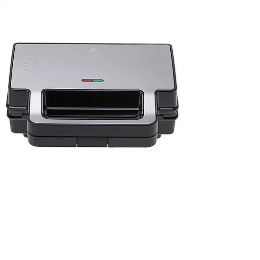Adler AD 3073 sandwichera 1400 W Negro, Plata