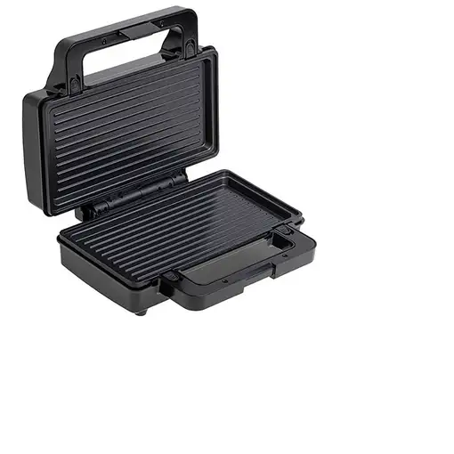 Adler AD 3073 sandwichera 1400 W Negro, Plata