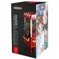 Küken 34056 palomitas de maiz poppers Negro, Rojo 3 min 1200 W