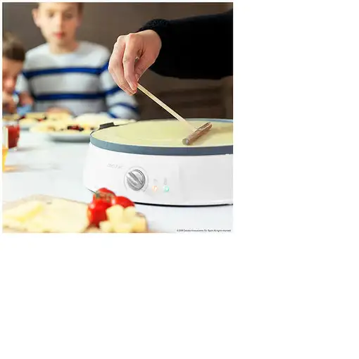 Cecotec 08008 crepera 4 crep(s) 1200 W Blanco
