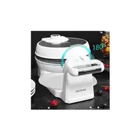 Cecotec Gofrera Fun Gofrestone Sphere. 1000 W, Revestimiento Antiadherente RockSto