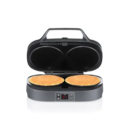 Flama 4902FL crepera 2 crep(s) 1300 W Negro