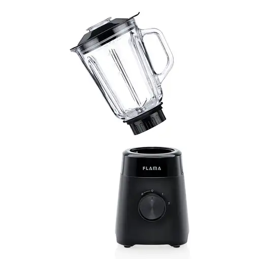 Flama 2232FL 1,2 L Batidora de vaso 1000 W Negro, Transparente