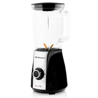 Orbegozo BV 6575 licuadora 1,5 L Batidora de vaso 600 W Negro