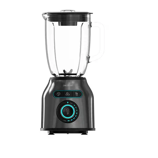 Cecotec 04393 licuadora 1,8 L Batidora de vaso 2200 W Negro, Acero inoxidable