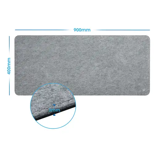 Ewent EW3185 alfombrilla para ratón Alfombrilla de ratón para juegos Gris claro