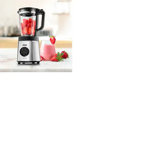 Ufesa Rock Crystal 1,75 L Batidora de vaso 1800 W Negro, Acero inoxidable
