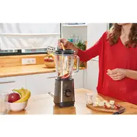 Black & Decker BXJB800E Batidora de vaso 800 W Negro, Transparente