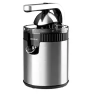 Cecotec Xqueeze RetroJuice 600 Steel Licuadora centrífuga 600 W Negro, Metálico
