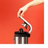 Cecotec Xqueeze RetroJuice 600 Steel Licuadora centrífuga 600 W Negro, Metálico