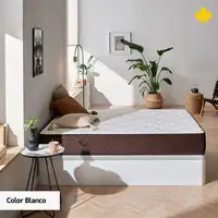 Pack Colchon Descansin + Canape Abatible 150 x 190 | Color Blanco