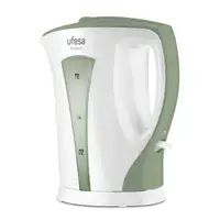 Ufesa Nyassa 1.7L tetera eléctrica 1,7 L 2200 W Verde, Blanco