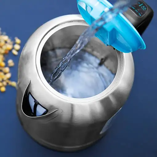 Cecotec ThermoSense 290 tetera eléctrica 1,7 L 2200 W Negro, Acero inoxidable