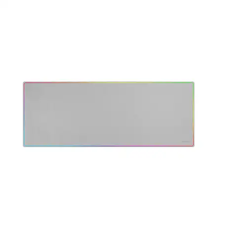 Mars Gaming MMP224, Alfombrilla Gaming XXL 880x330mm, Diseño de Bordes Rainbow, Ba