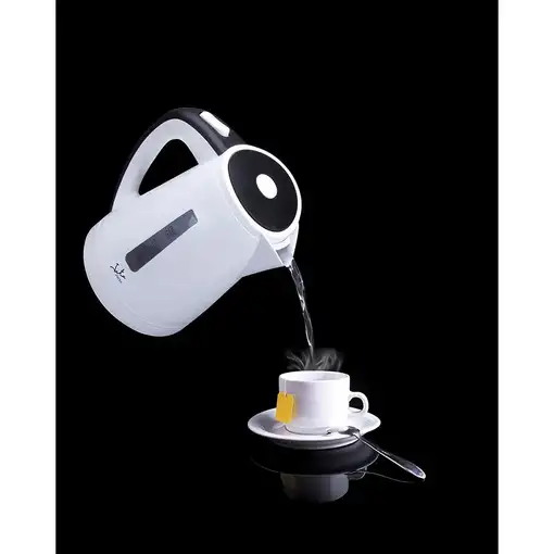 JATA HA701 tetera eléctrica 1 L 2200 W Negro, Blanco