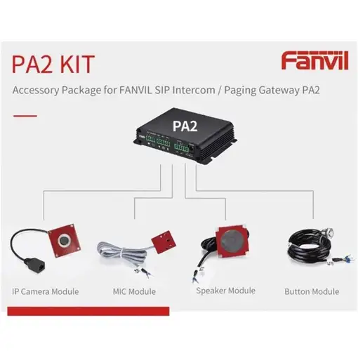 Fanvil PA2-KIT accesorio intercomunicador Módulo de altavoz
