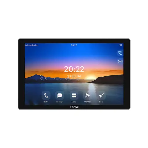 Fanvil i506W sistema de intercomunicación de video 25,6 cm (10.1") Negro
