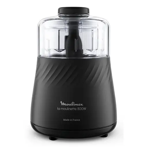 Moulinex DP7108 picadora eléctrica de alimentos 0,5 L 800 W Negro, Transparente