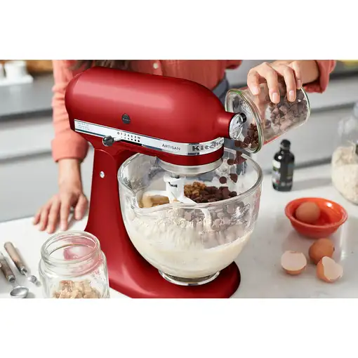 KitchenAid Artisan 5KSM175PS Batidora de varillas 300 W Rojo