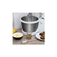 Cecotec PowerTwist 500 Steel Batidora de varillas 500 W Plata, Blanco