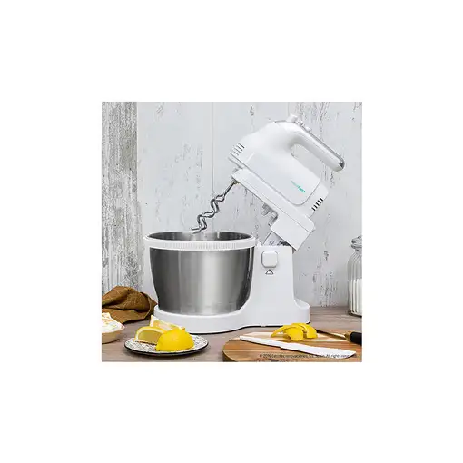 Cecotec PowerTwist 500 Steel Batidora de varillas 500 W Plata, Blanco