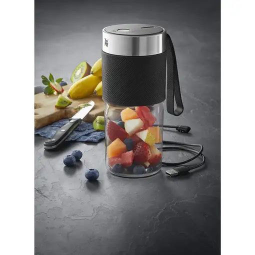 WMF KITCHENminis 0416700011 0,3 L Batidora de varillas 50 W Negro, Acero inoxidabl