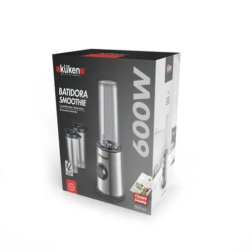 Küken 38806 licuadora 0,8 L Licuadora de vaso 600 W Negro, Acero inoxidable