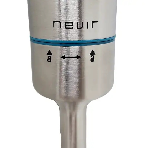Nevir NVR-8355BA licuadora Batidora de inmersión 1200 W Negro, Acero inoxidable